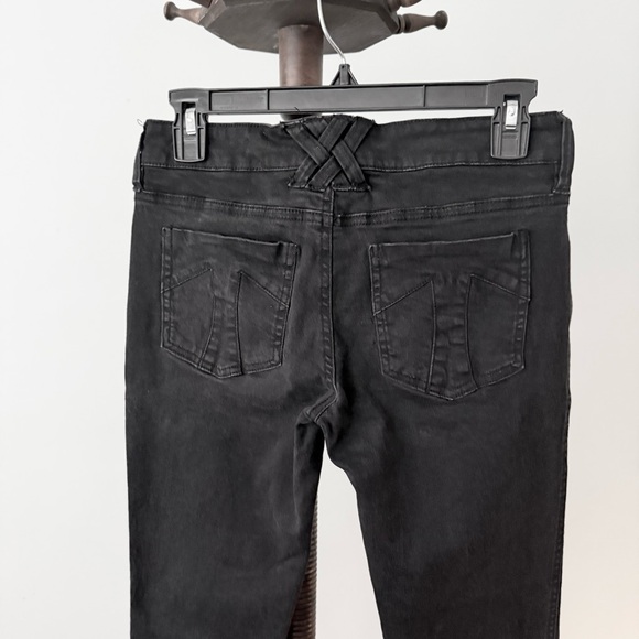 🖤 Tripp NYC Black Skinny Pants | Punk Goth Alternative | Classic Fit S - Picture 4 of 9